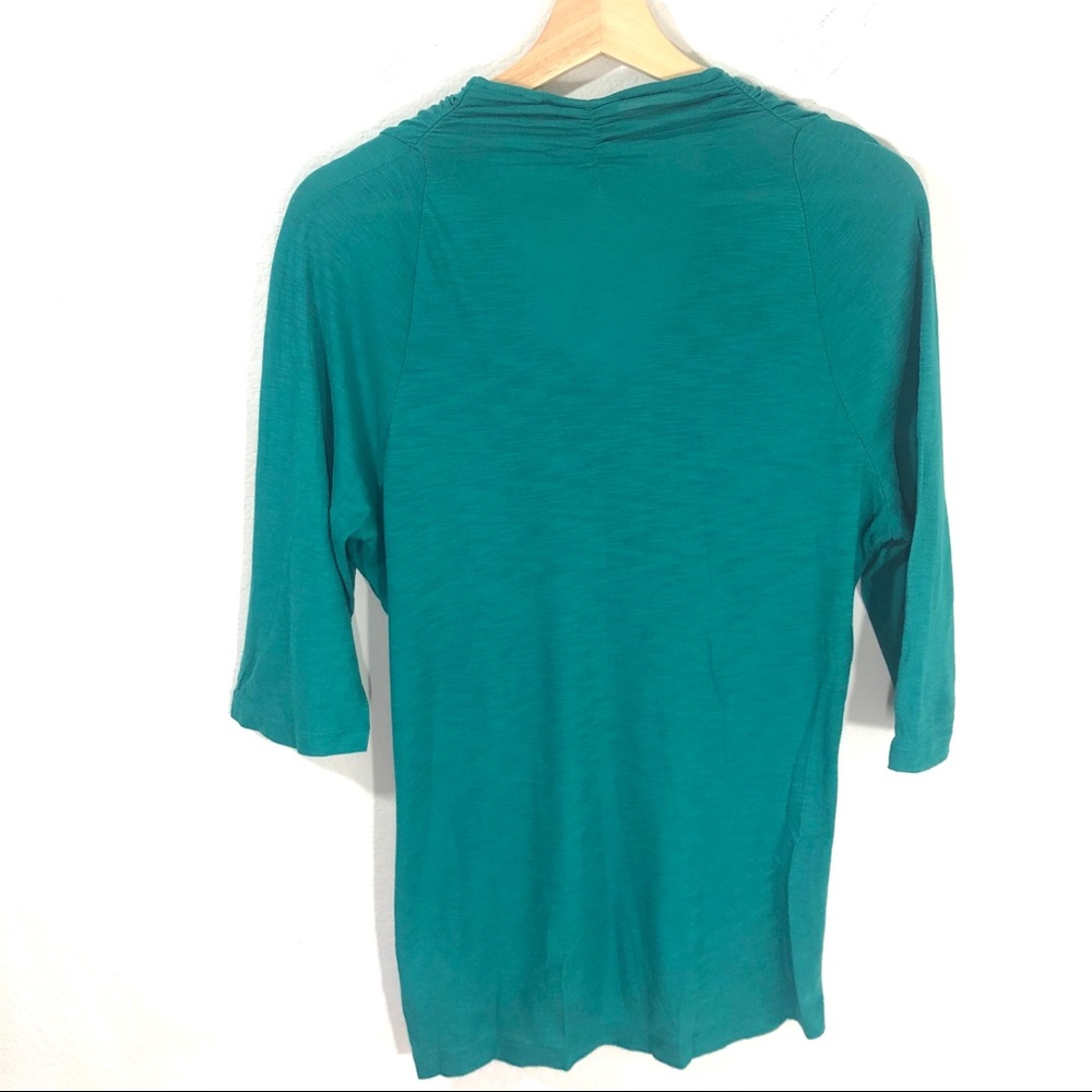 Deletta Large Green Top Scrounge Knot Front - Picture 2 of 3